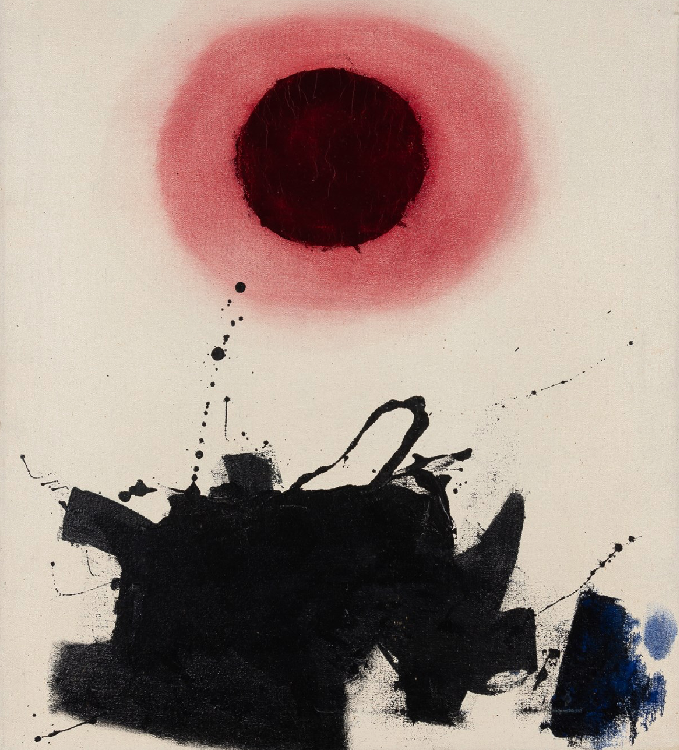 Green Foreground (1972) by Adolph Gottlieb
